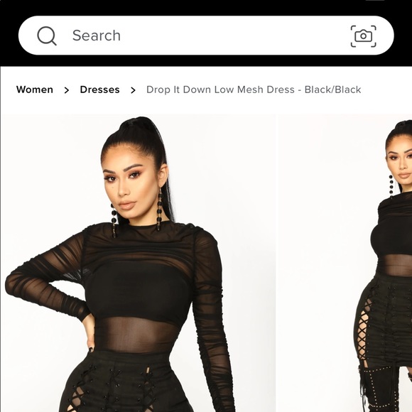 Fashion Nova Drop it Low Dress - Picture 4 of 5